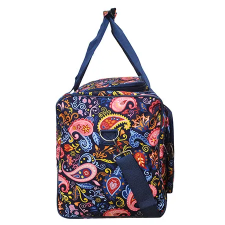 Paisley Whirl NGIL Canvas 23 Duffle Bag