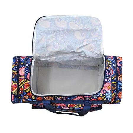 Paisley Whirl NGIL Canvas 23 Duffle Bag