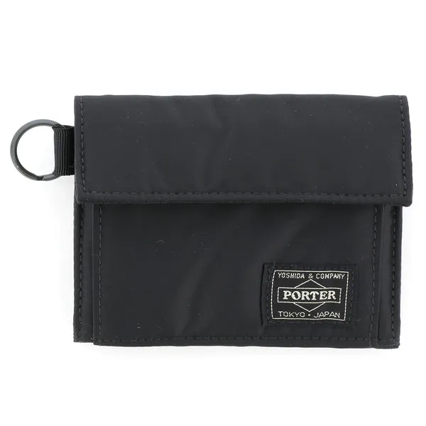 Porter Yoshida Japan Tanker Two-Fold Wallet Black [622-78167]