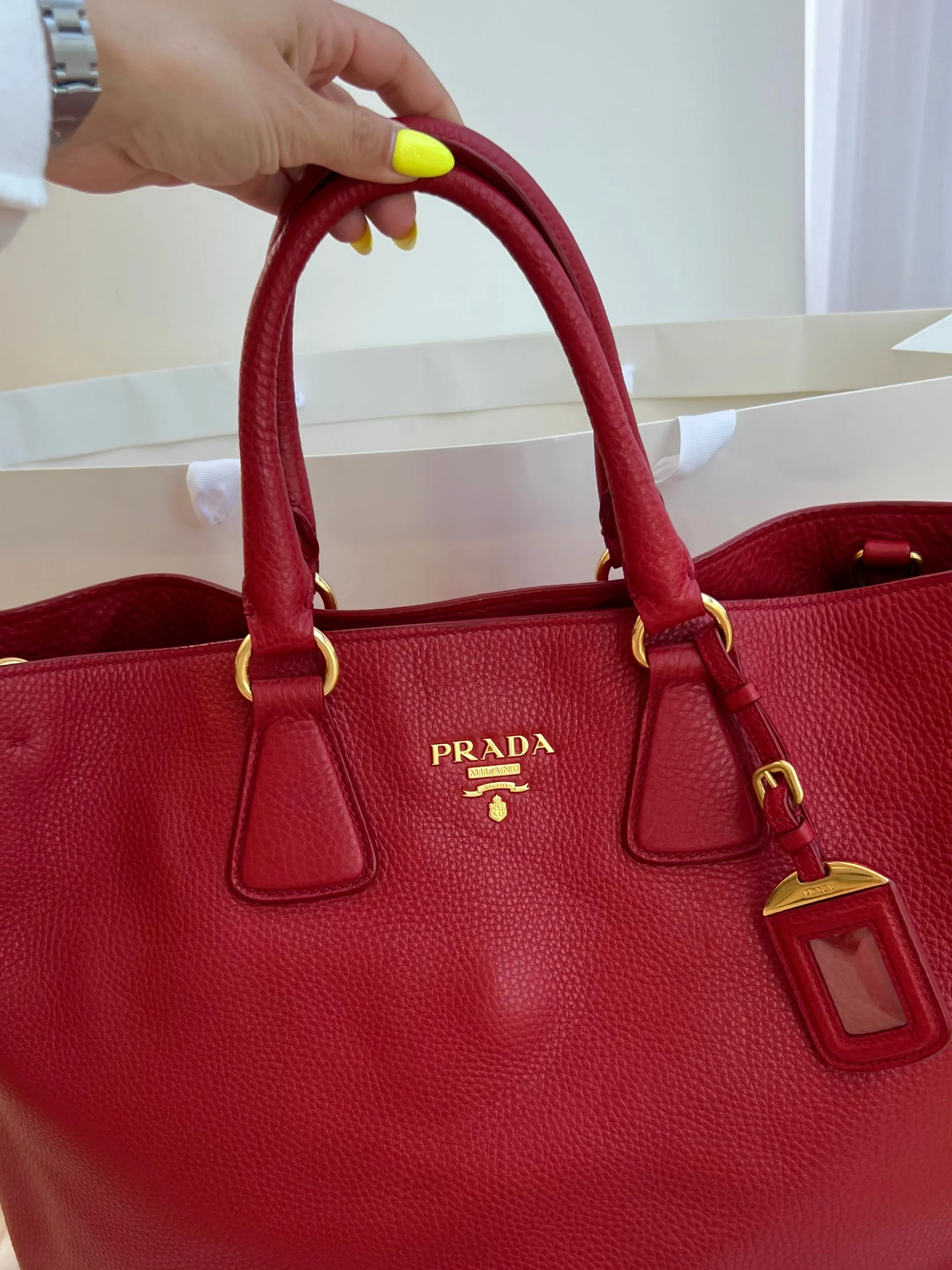 Prada Luxe Tote Bag