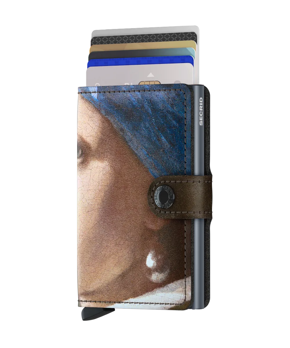 "The Girl With The Pearl Earring" Miniwallet - Secrid x Mauritshuis