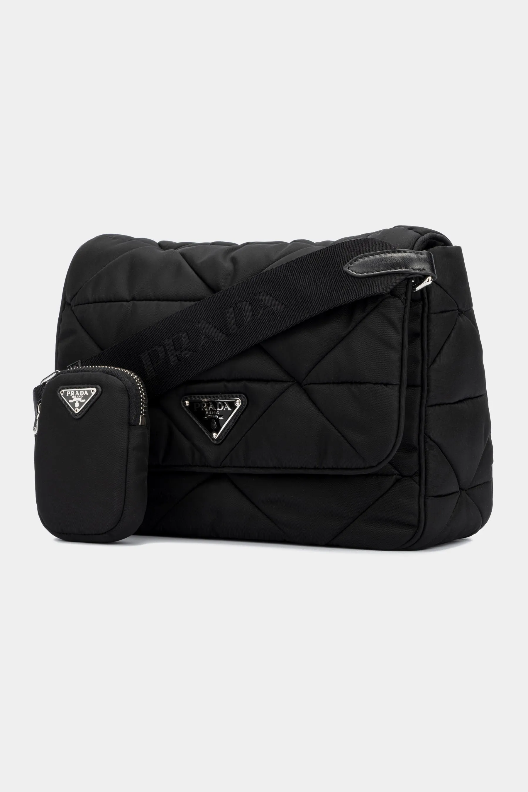 Re-Nylon Padded Shoulder Bag