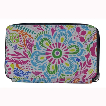 SALE! Wild Flower NGIL Canvas All in One Wallet