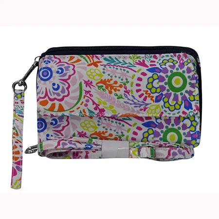 SALE! Wild Flower NGIL Canvas All in One Wallet