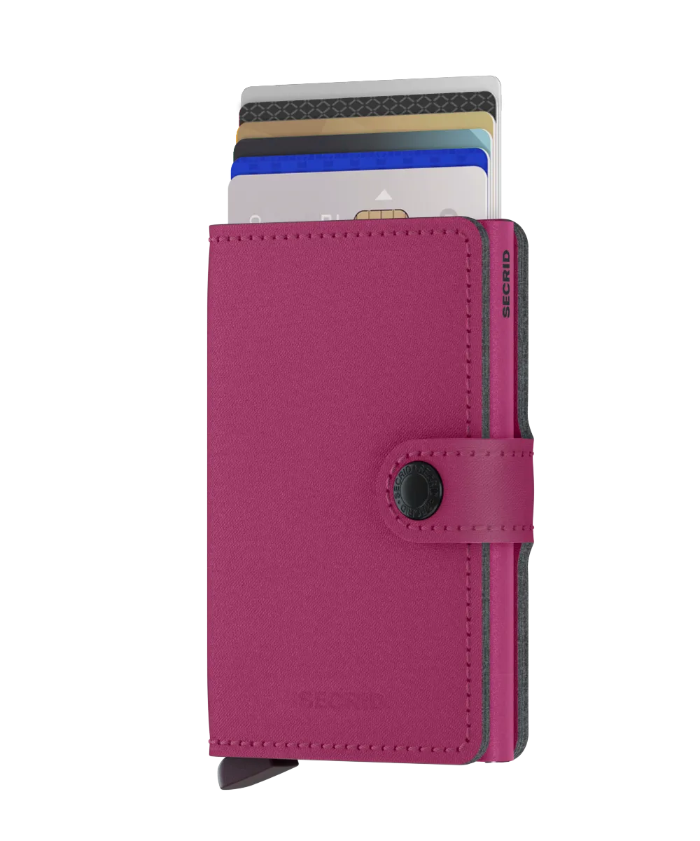 Secrid Miniwallet Yard Powder Fuchsia