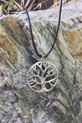 Silver XL Tree Necklace