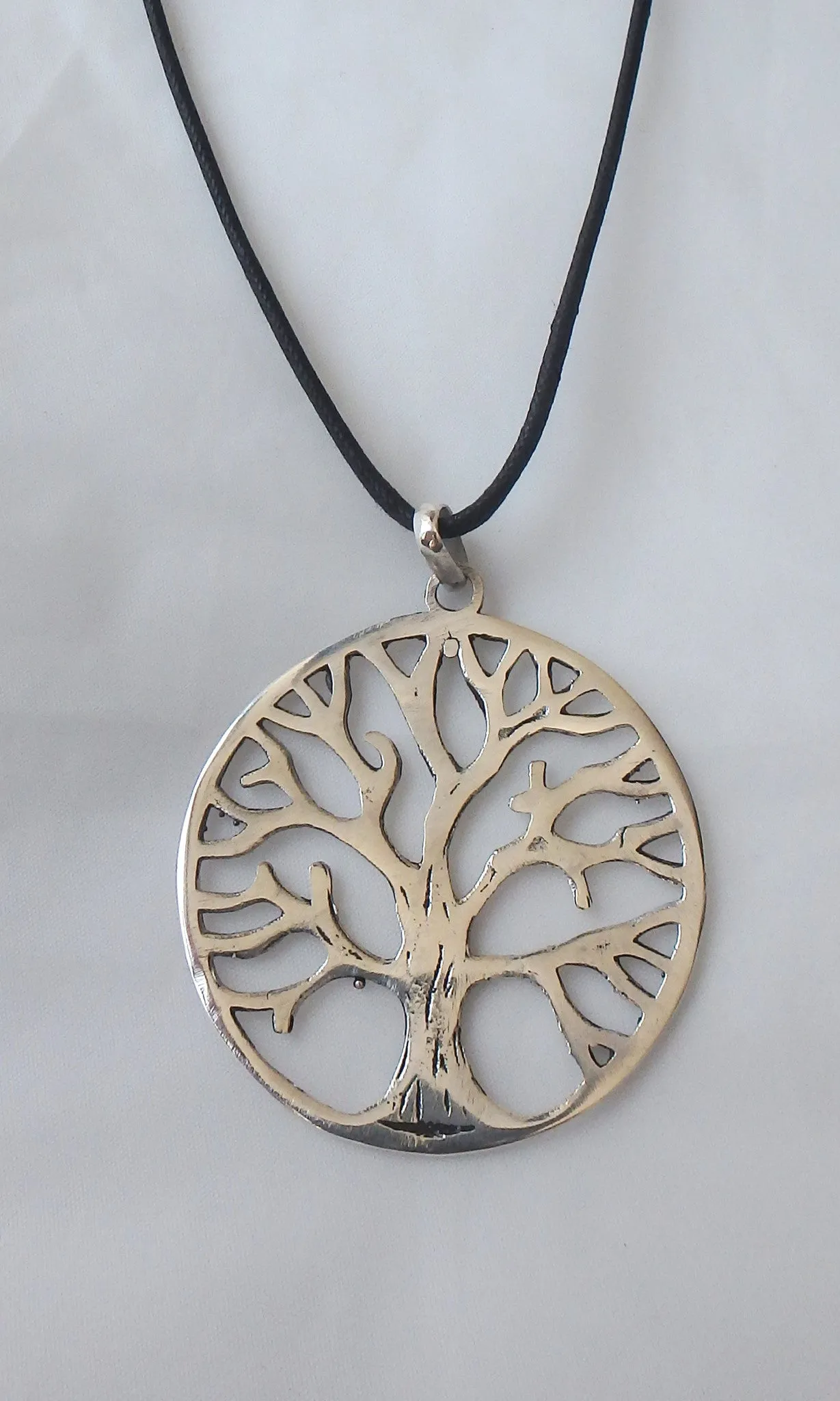 Silver XL Tree Necklace