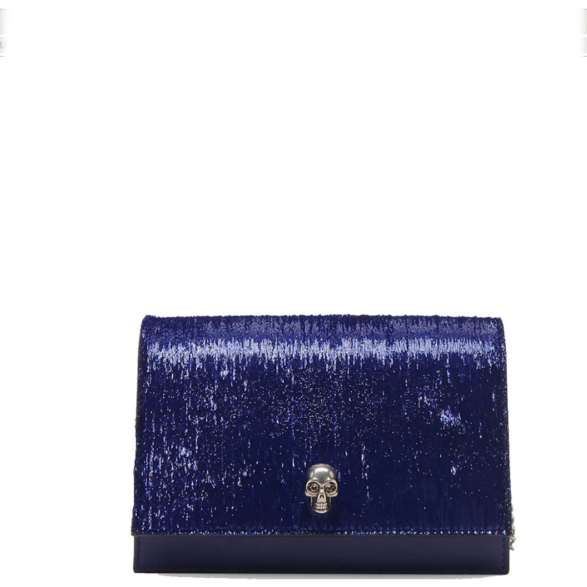 Skull Mini Bag Electric Blue Fibre