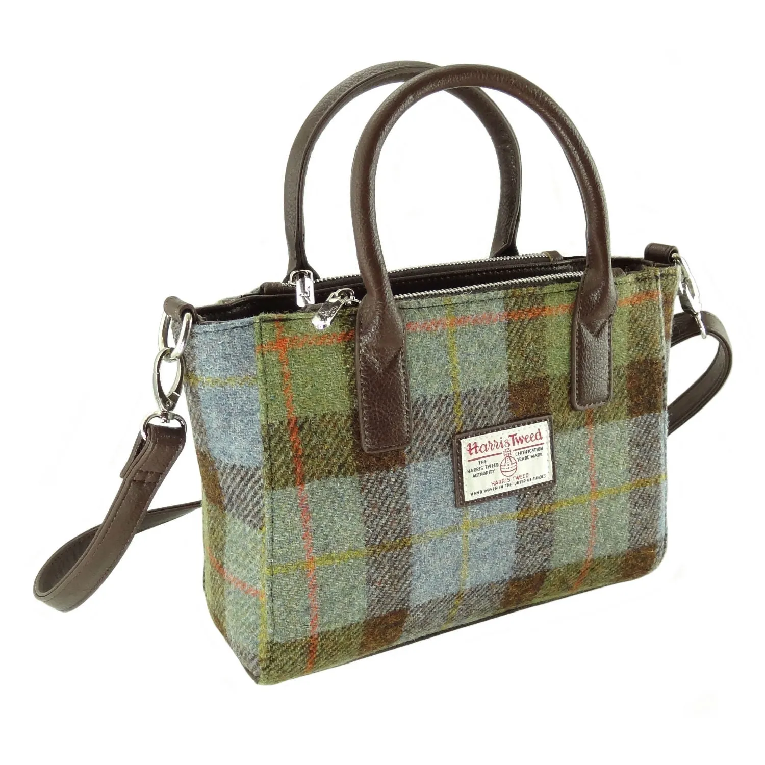 Small Tote Bag 'Brora' with Harris Tweed