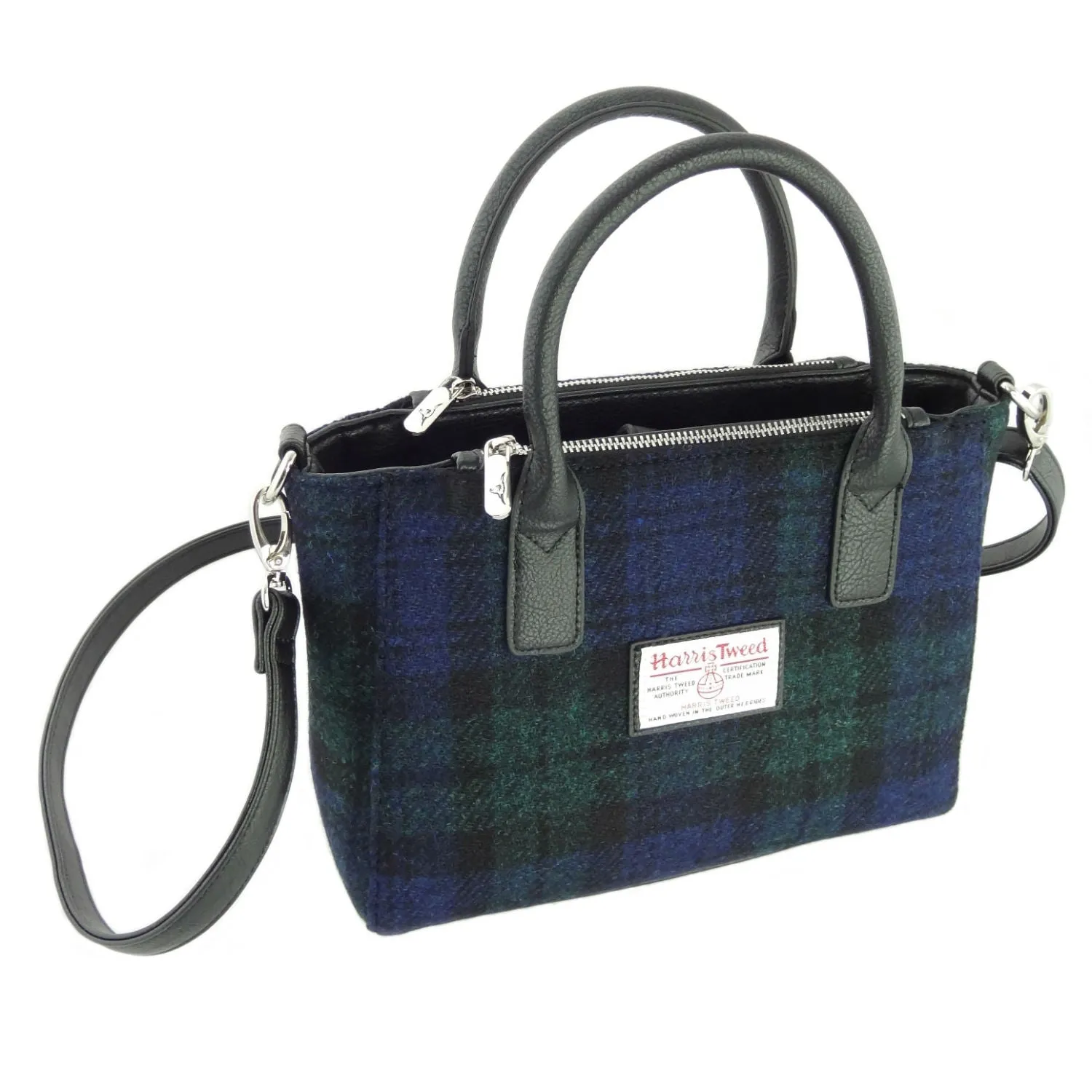 Small Tote Bag 'Brora' with Harris Tweed