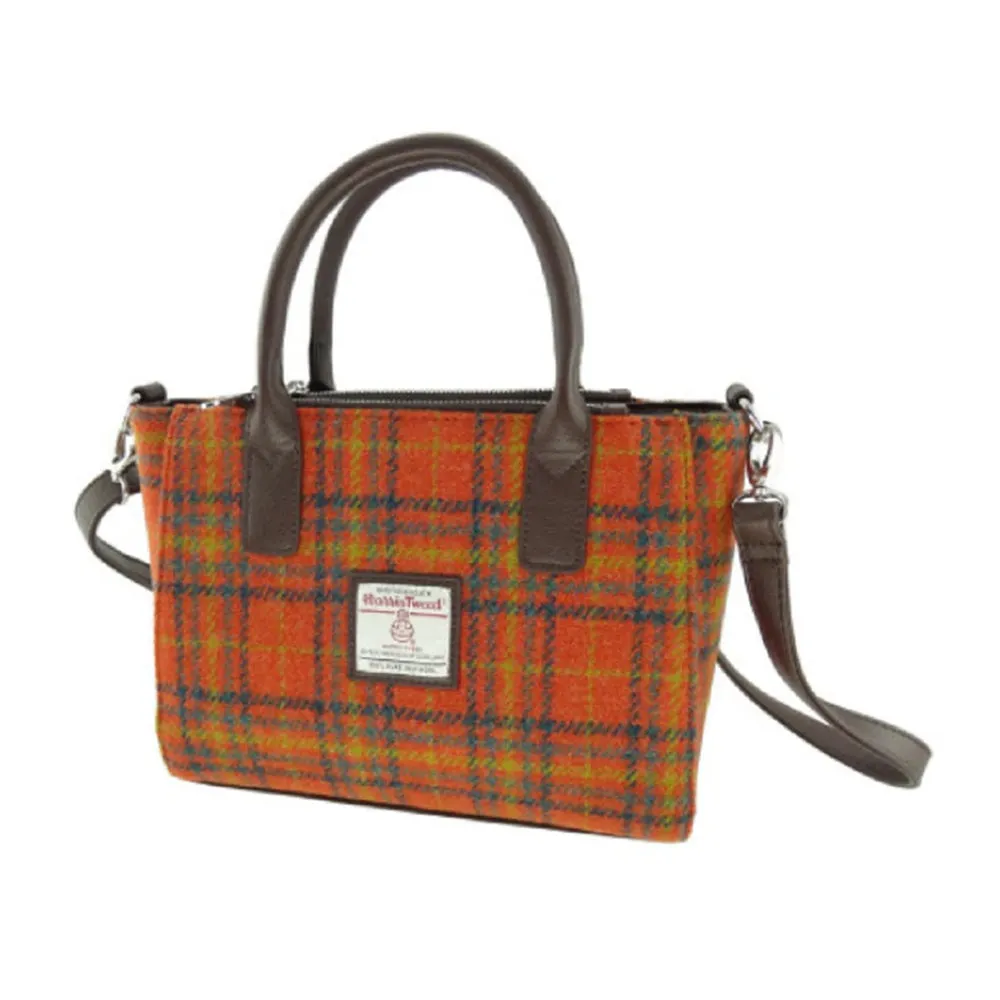 Small Tote Bag 'Brora' with Harris Tweed