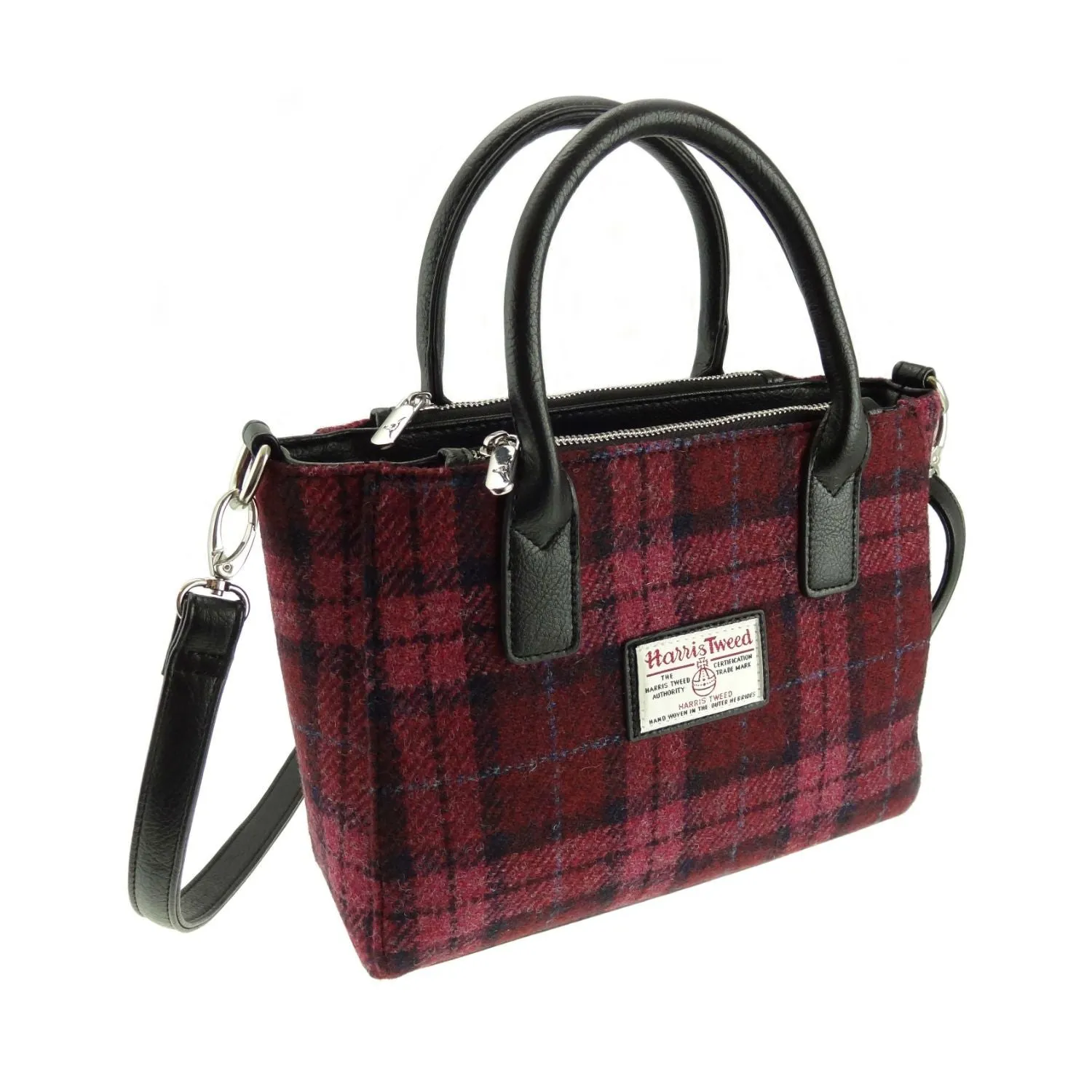 Small Tote Bag 'Brora' with Harris Tweed