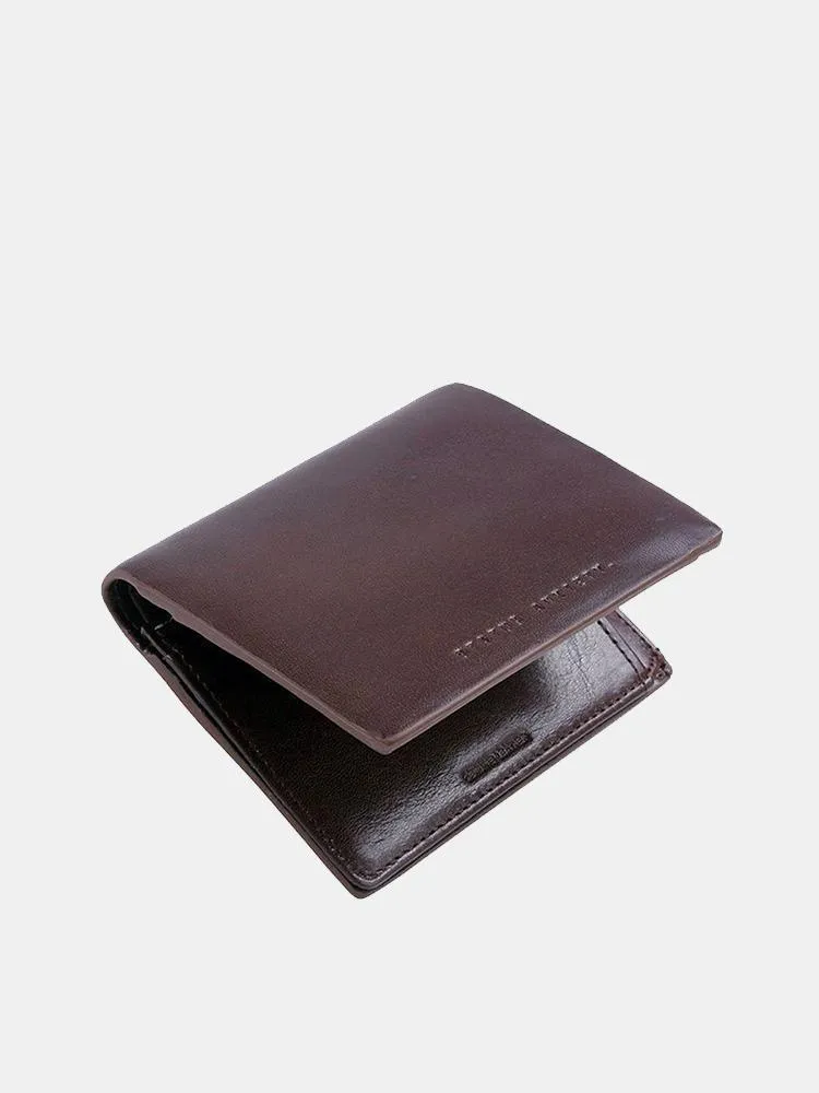 Status Anxiety Nathaniel Wallet - Chocolate