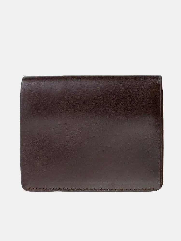 Status Anxiety Nathaniel Wallet - Chocolate