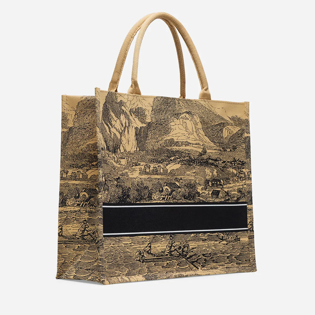 Certainly! Heres an optimized title for your product:

Premium Straits Large Canvas Tote Bag - Durable, Stylish, and Spacious for Everyday Use