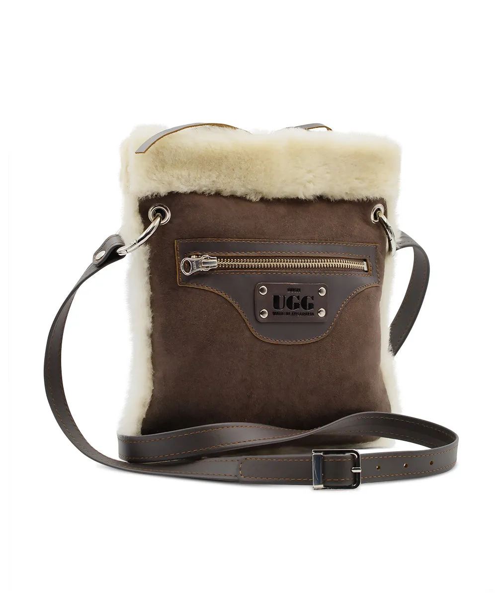 UGG Ziptop Tie Shoulder Bag