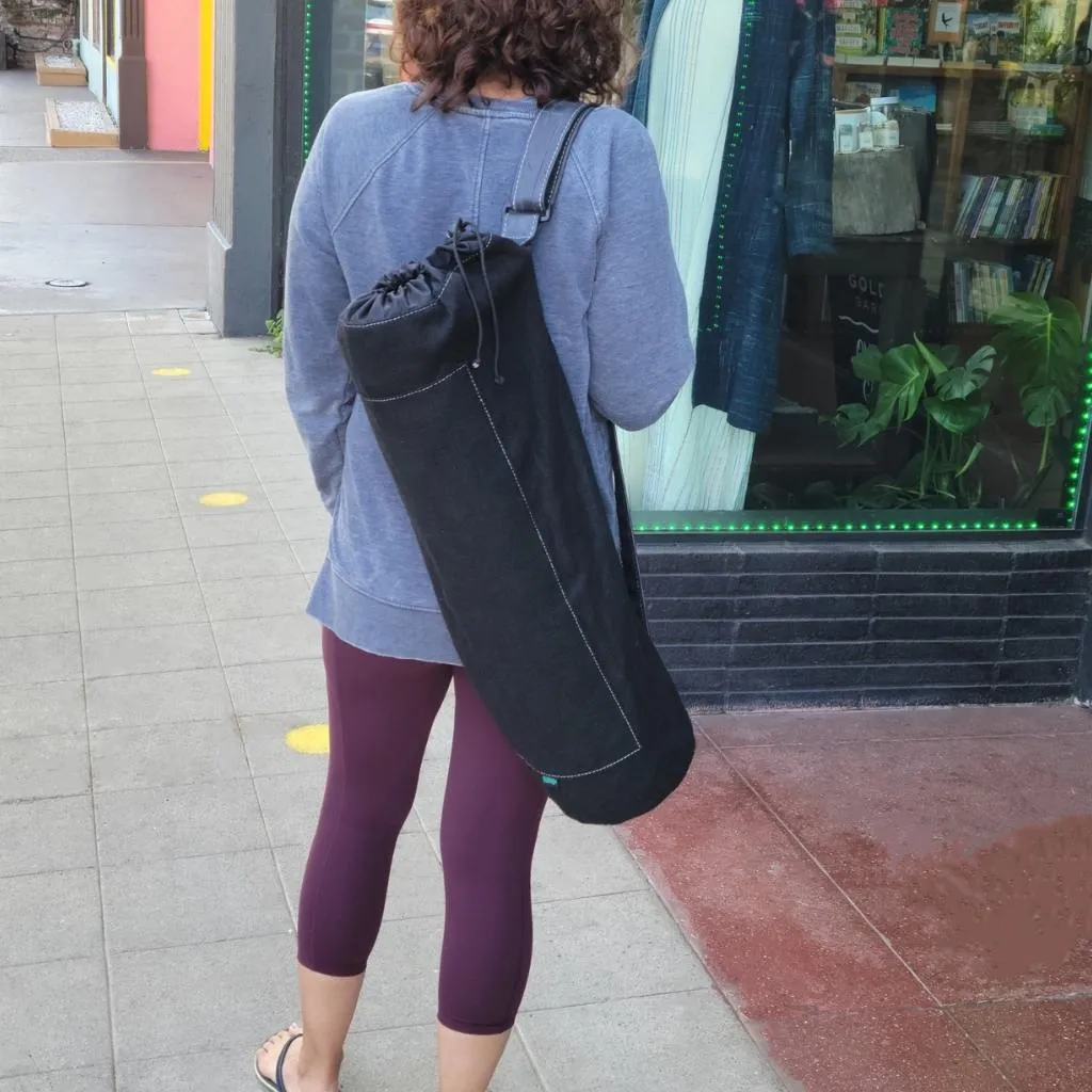 Yoni Hemp Yoga Bag w/Inner Tube Strap